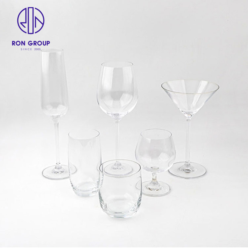 Factory Clearance Price of High End Tang Do Crystal Glass Red Wine Glasses