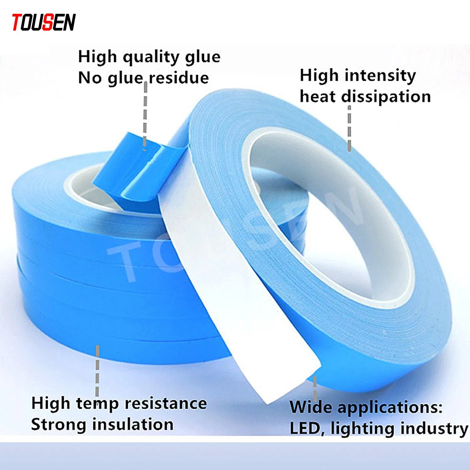 Thermal Conductive Adhesive Tape Heat Conductive Double Sided Tape for LED Bonding