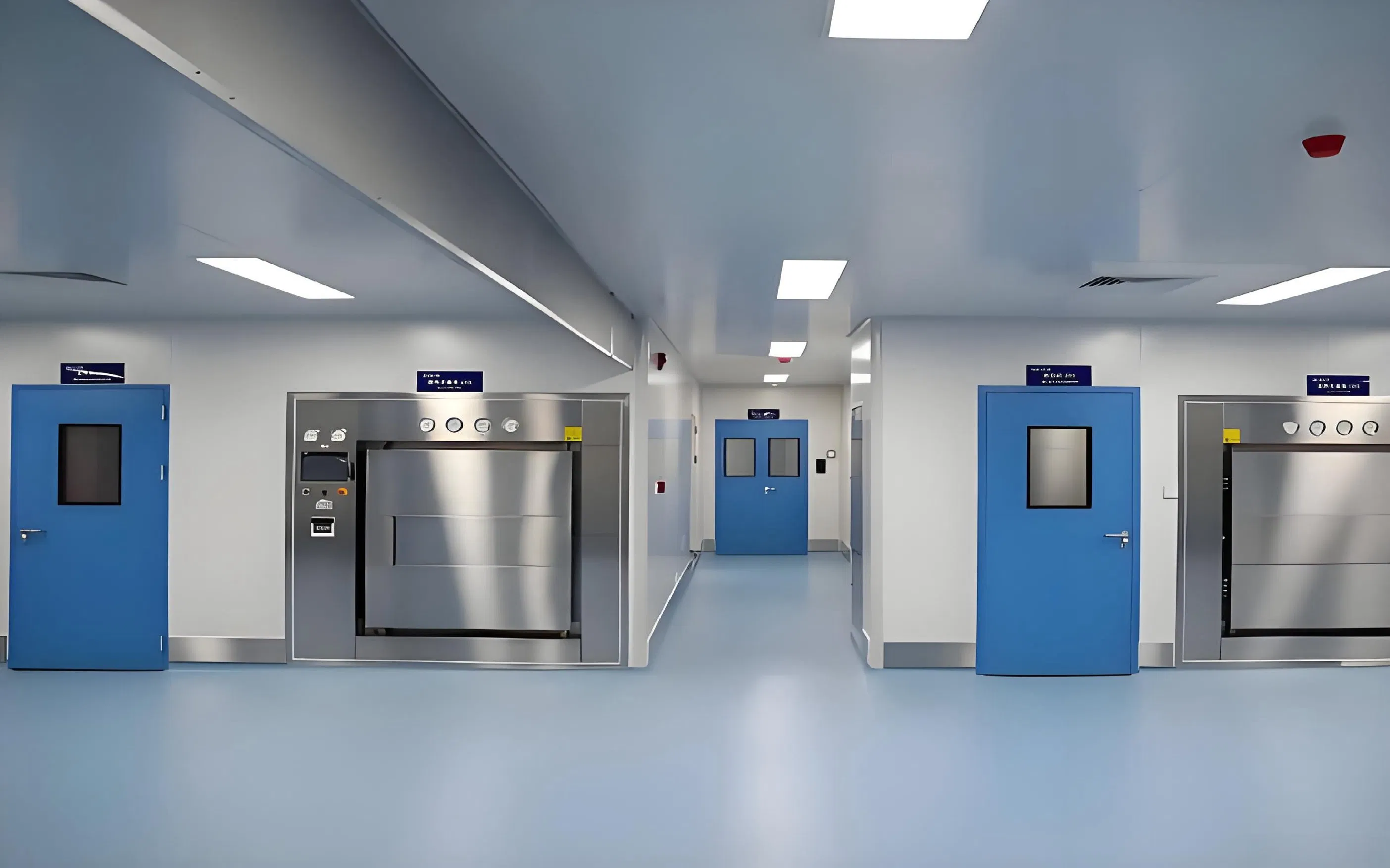 Premium Low-Noise GMP Clean Room Panels for Workspaces