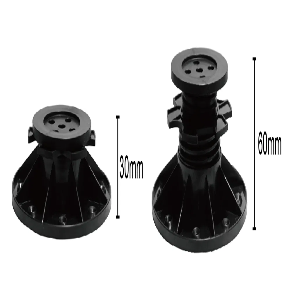 Outdoor Deck Ceramic Tiles Flooring Joist Self-Leveling Paver Support Adjustable Plastic Pedestal