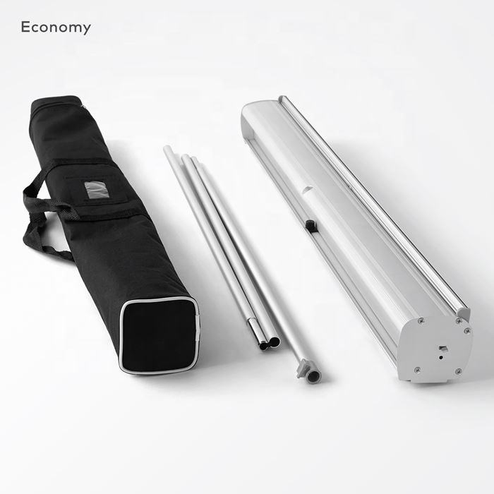 Trade Show Exhibition Display Roll up Banner Stand Luxury Advertisement Double Sided
