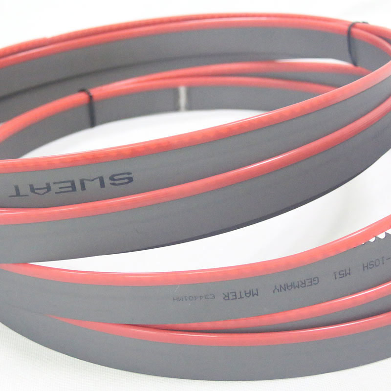 Биметаллическая ленточная пила для резки твердых металлов