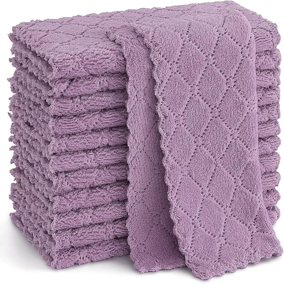 Microfiber Super Clean Cheap Edgeless Kitchen Cloth