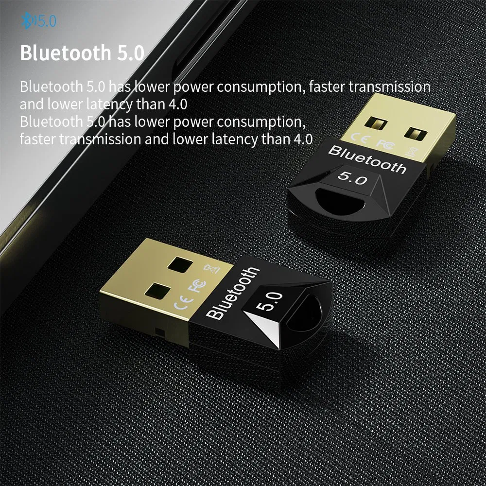 Essager Mini USB 5.0 Bluetooth Adapter Computer Wireless Audio 2 in 1 Receiver Transmitter