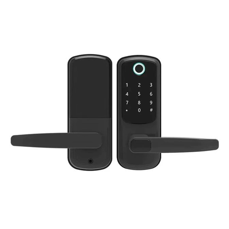 Fingerprint Sliding Handle Keyless Digital Smart Door Lock Door Password Smart Lock