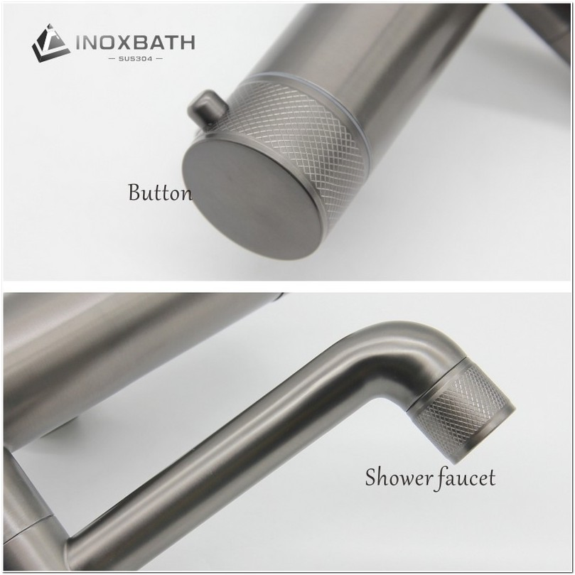 Stainless Steel Wall Faucet Bathtub Mounted Watermark Compliance