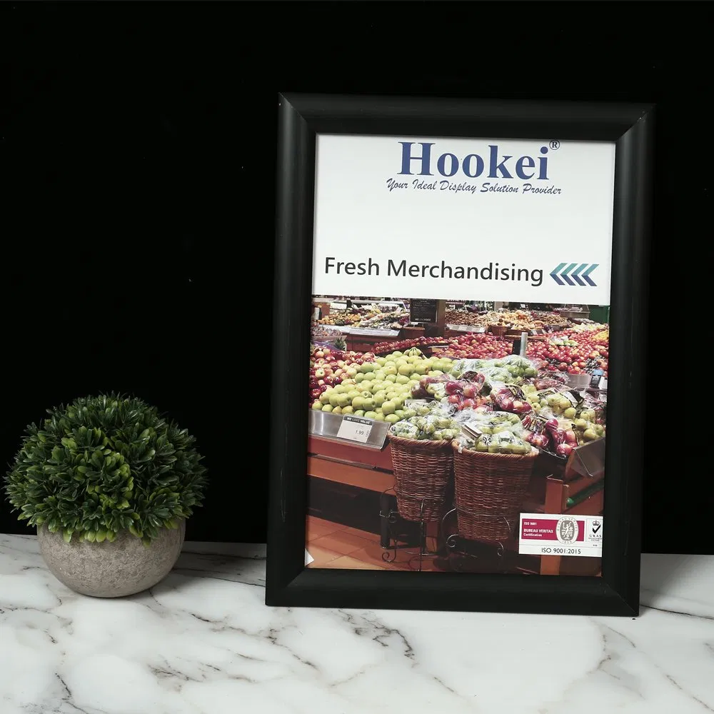 Aluminum frame profile for pictures frame/photo frames/mirror frames Poster Snap aluminium profile