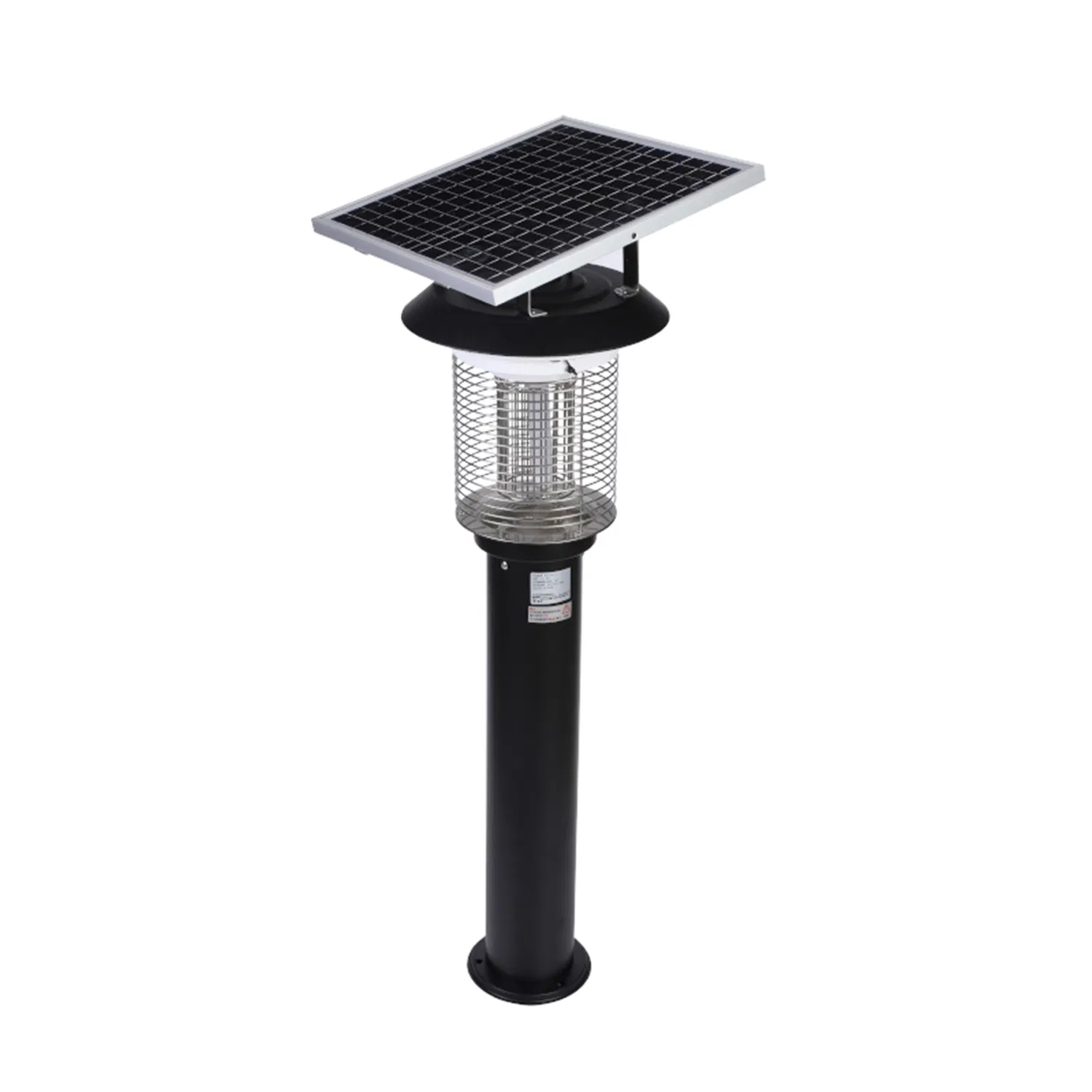 Outdoor Motion Sensor Solar Bug Zapper Effective UV Mosquito Insect Killer Lamp