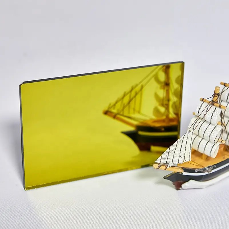 Stunning 5mm Blue Silver Mirror Glass for Building Decor