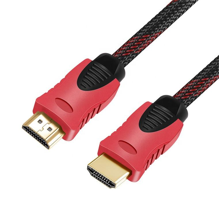 High quality high speed extension cable HDMI 2.0 nylon braid male to male HDMI video cable support ethernet 4K 3D 1080P/2160P for HDTV monitor and projector