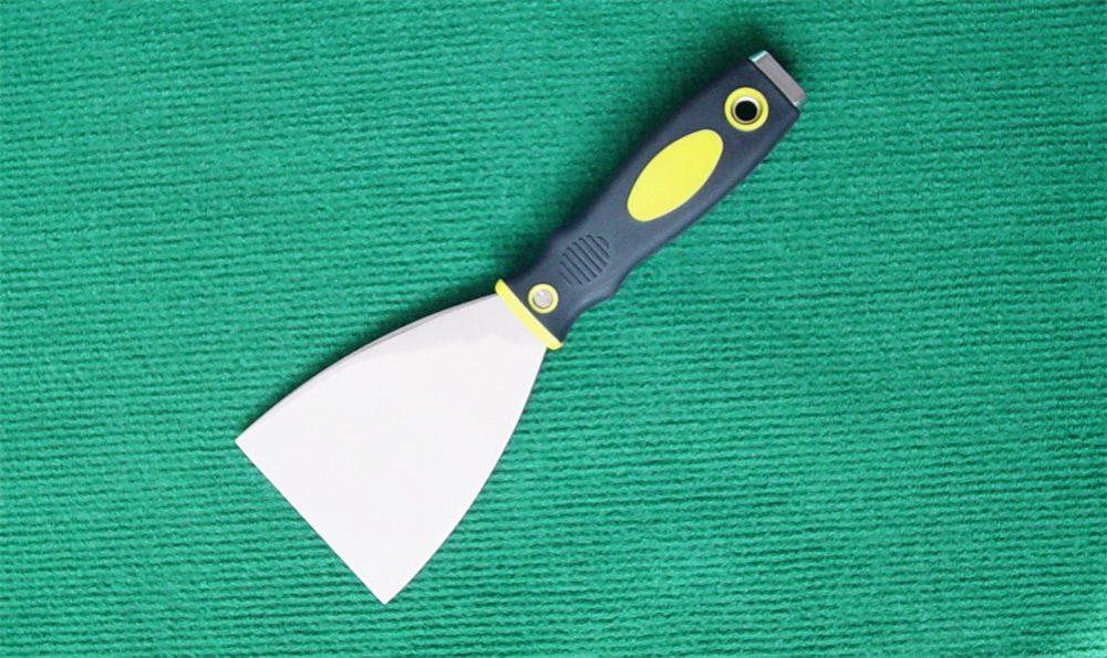 Wood Handle High Carbon Steel Putty Knife Thickened Cleaning Spatula Scraping Putty Trowel Paint