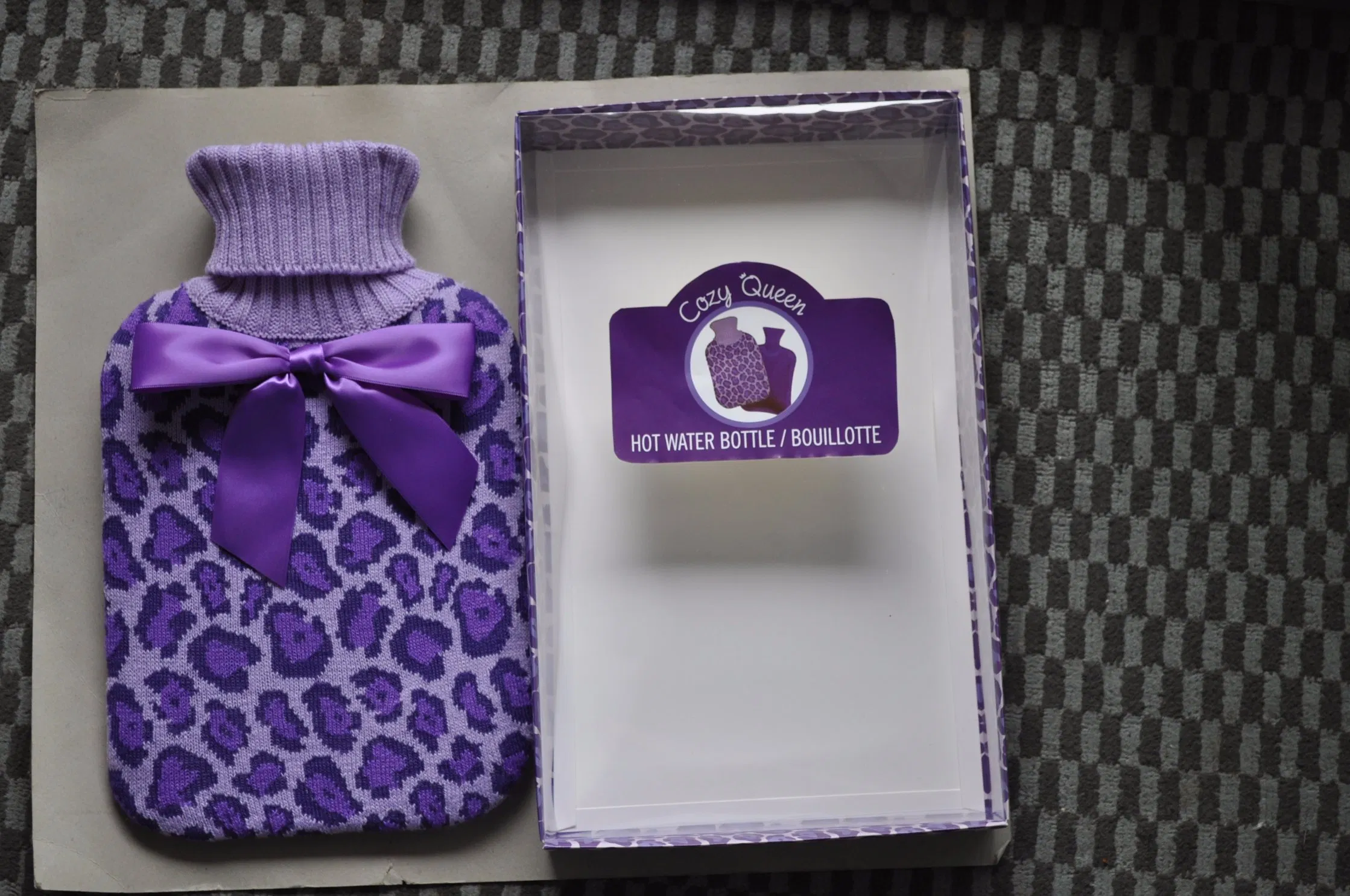 Deluxe Gift Box Packed Hot Water Bottle