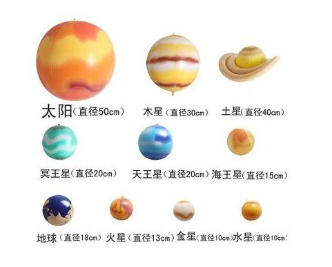 Giant Inflatable Moon Ball with LED Lights Planet Balloon Party