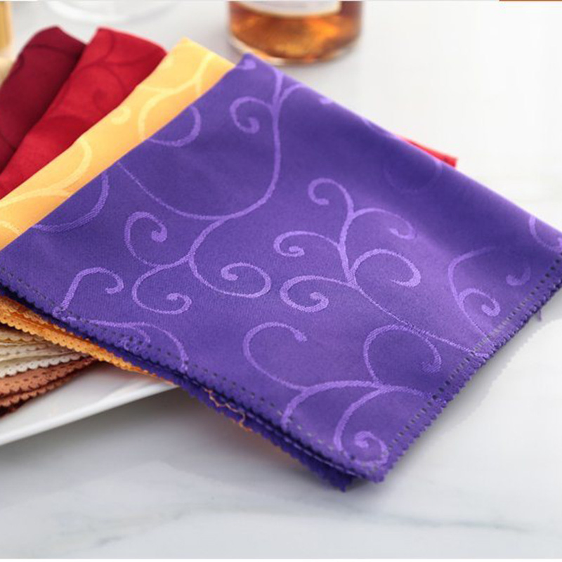 Embossed Napkin Linen Cocktail Napkins Customizable Napkins White Cotton Napkins Napkin Restaurant