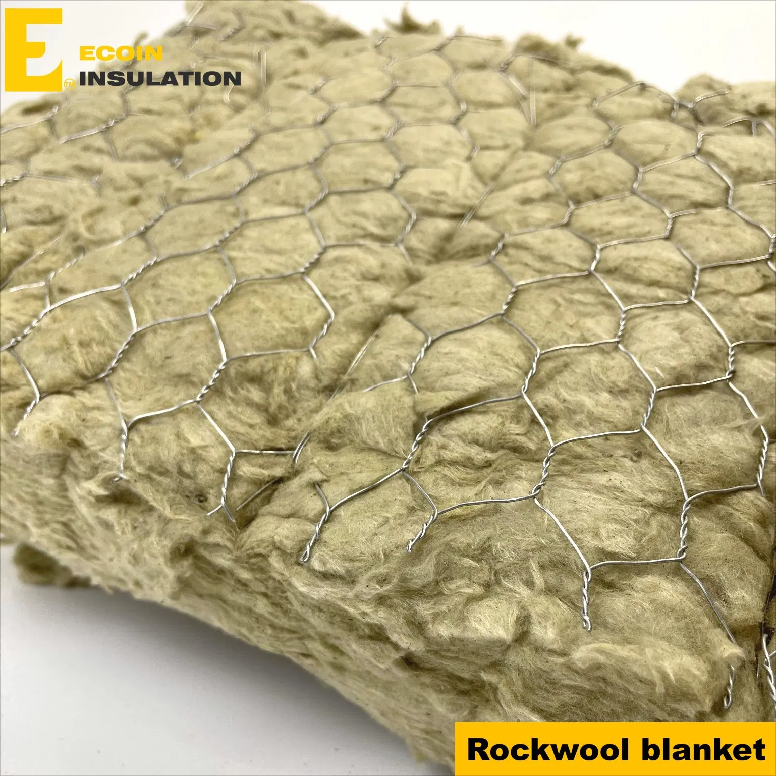 75mm Mineral Wool Acoustic Aerogel Rockwool Aluminium Foil Reinforced Rock Wool Blanket