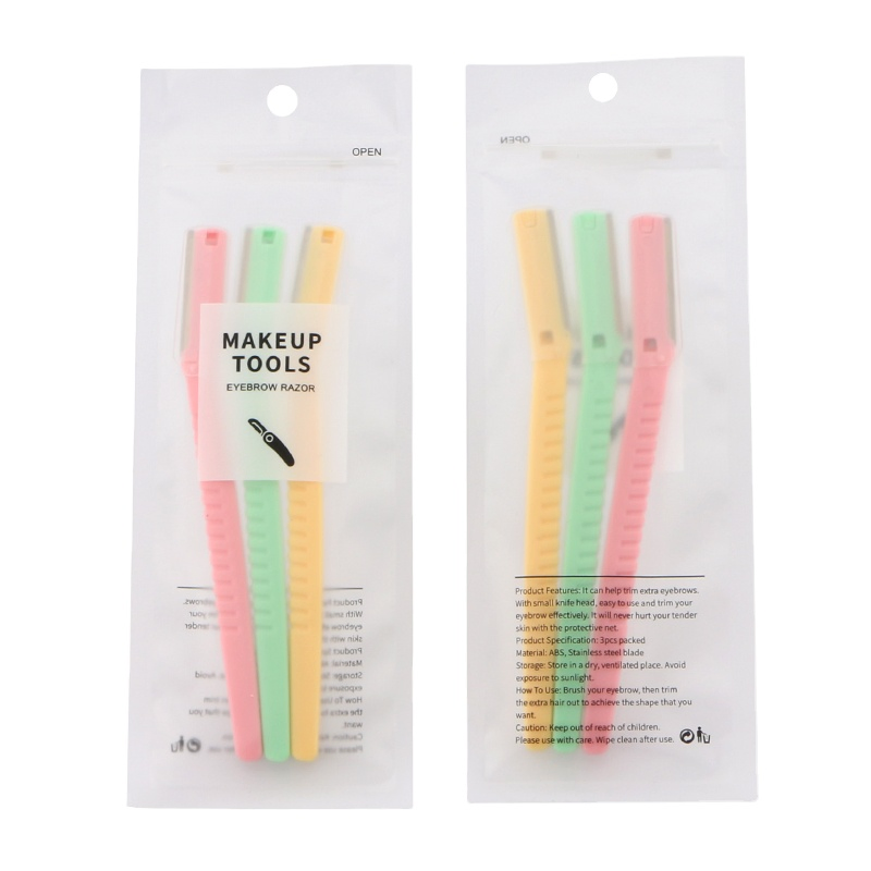 D105 Disposable Safety Eyebrow Trimmer / Eyebrow Face Razors /Eyebrow Shaving Razor Blades