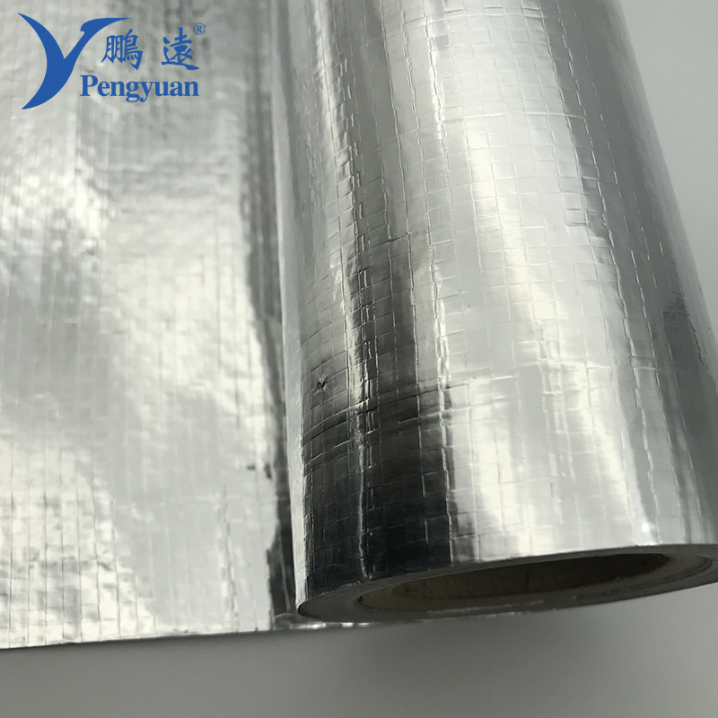 China Factory Insulation Building Material Aluminum Foil Woven Fabric Thermal Material
