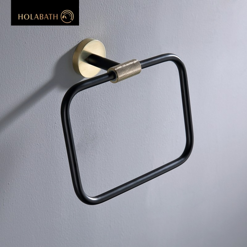 Полотенцедержатель из нержавеющей стали для ванной