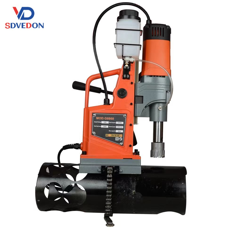 Магнитная дрель-стойка портативная Vedon G8860