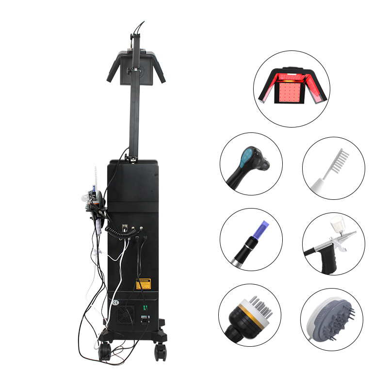 Diode Laser Hair Regrowth Machine Analysis Scalp Test Camera Analyzer Anti-Hair Loss Treatment