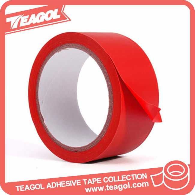 Easy Tear Industrial Heat Resistant Strong Adhesive Art Paper PVC Tape Embossed Duct Tape