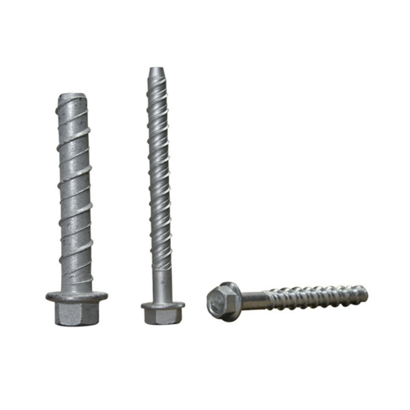 Carbon Steel Flange Galvanized Washer Head Fix Bolt Expansion Anchor Self Drilling Concrete Screw