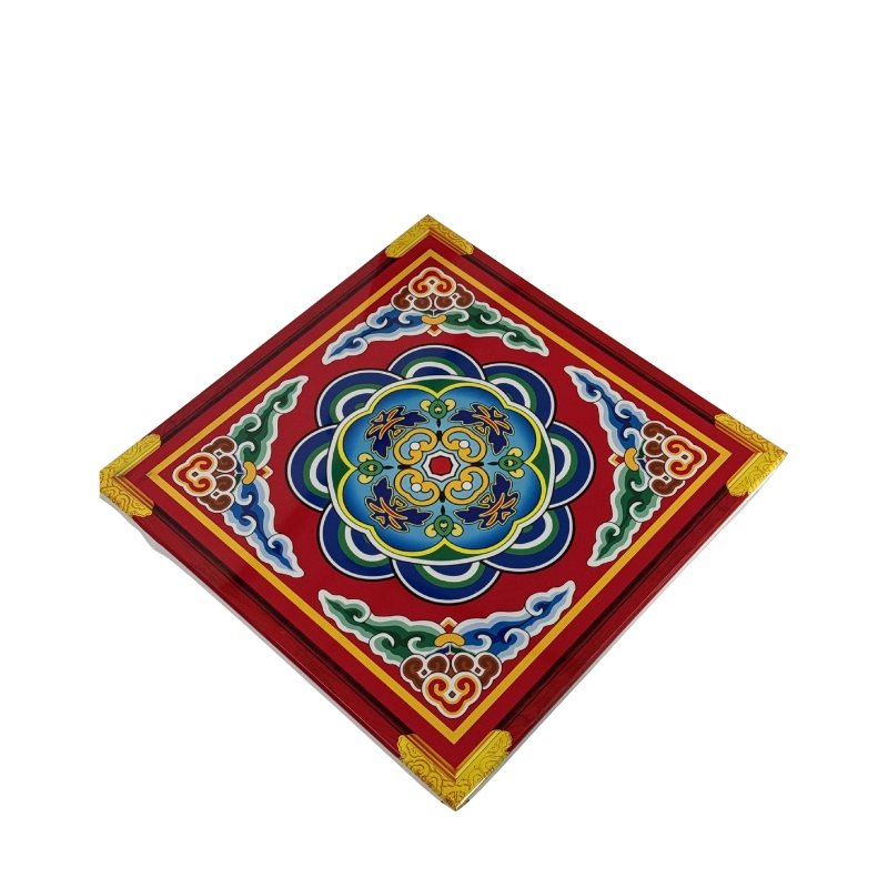 Artistic Gold Aluminum Ceiling Tile for Cultural Space Design