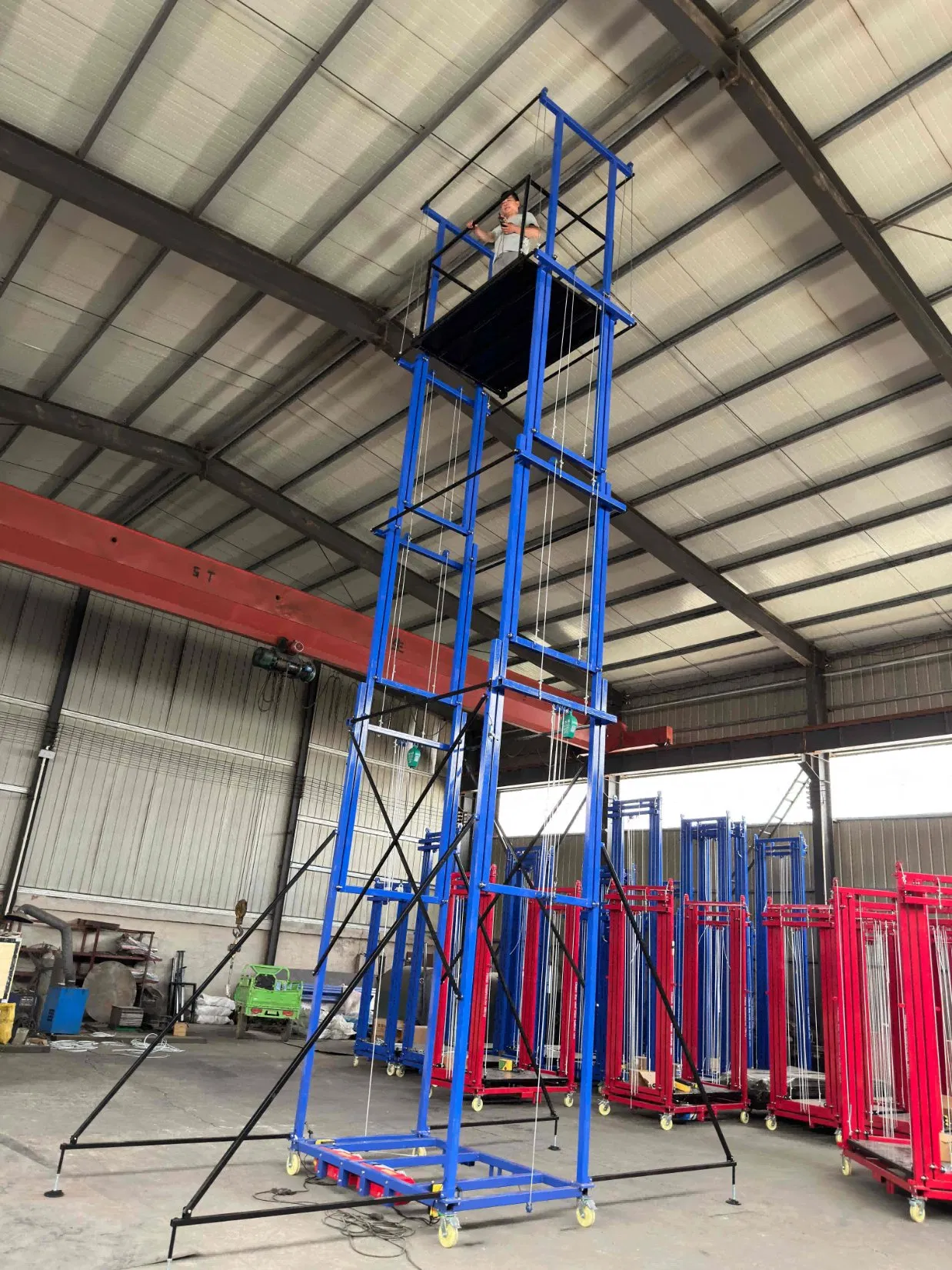 Foldable Electric Scaffolding Aluminum Hydraulic Lifting Platform Automatic Lift Platform Elevator