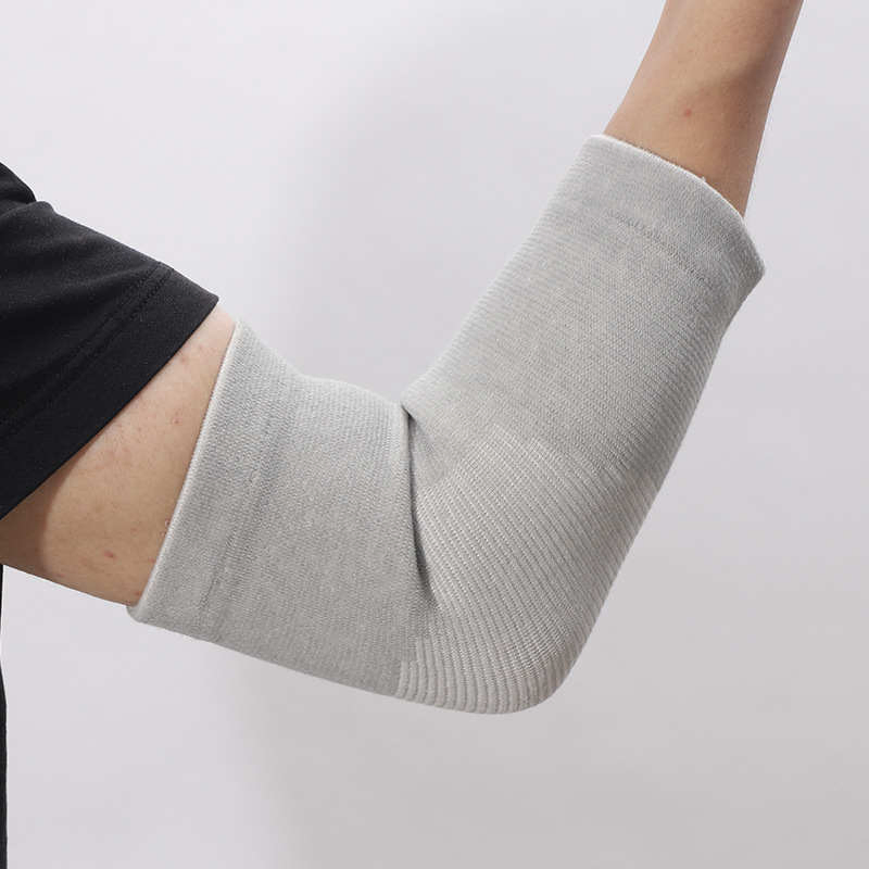 Exercise and Fitness Running Elbow Protection Grey Bamboo Charcoal Elbow Guard