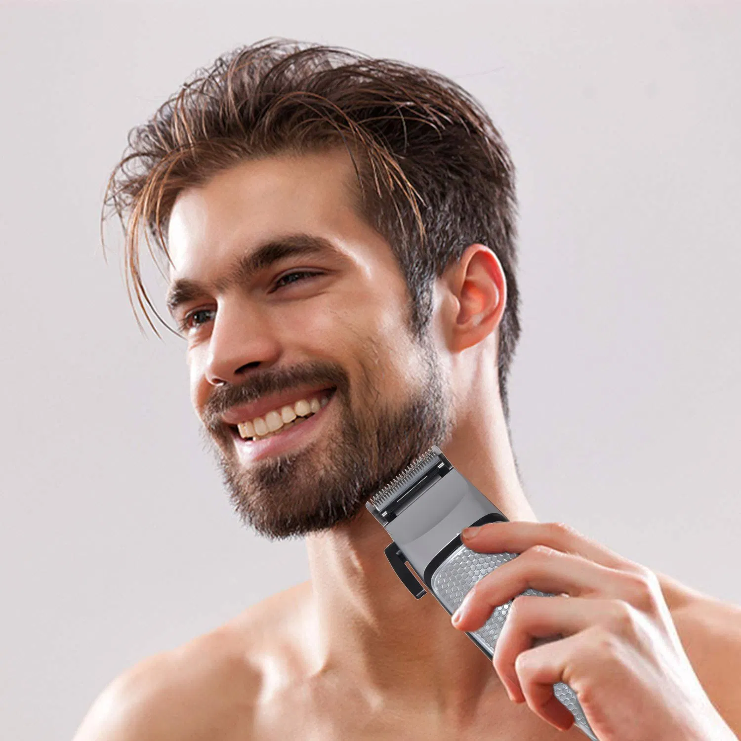 Electric Corded AC Adjustable Blade-Lever Hair Clipper Hair Trimmer Cutting Kit