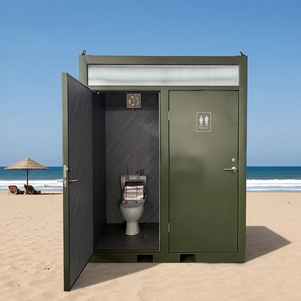 Outdoor Portable Toilet: Waterproof Fireproof UV Protection for Comfort