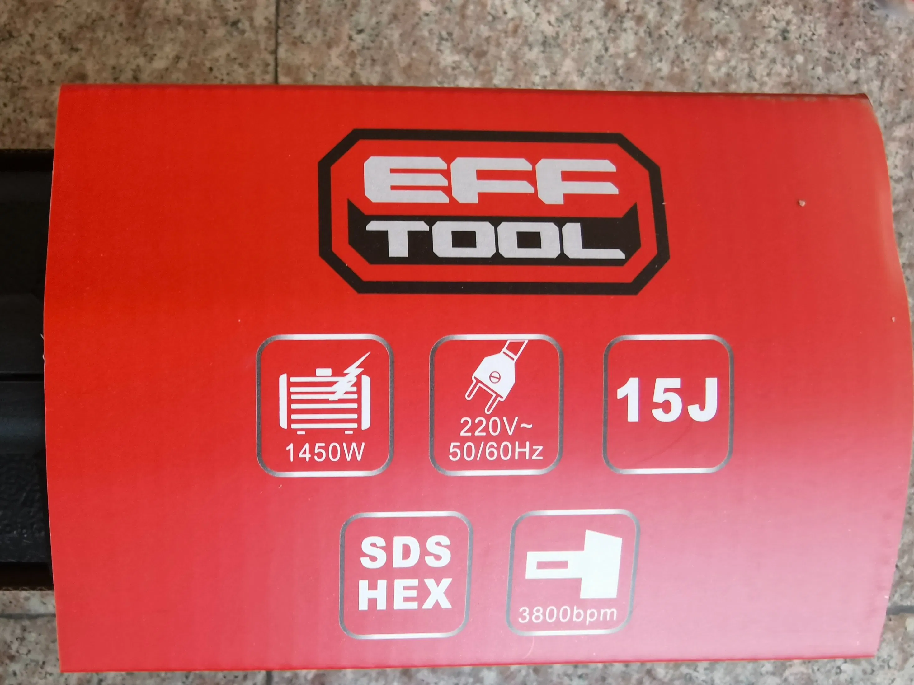 Отбойный молоток Efftool DH-35, 1450Вт, 15Дж