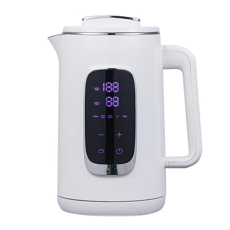 Stainless Steel 2.6L Temperature Control Tea Kettle Electric Samovar Russian Cordless Tea Kettle Multi Purpose Double Pot