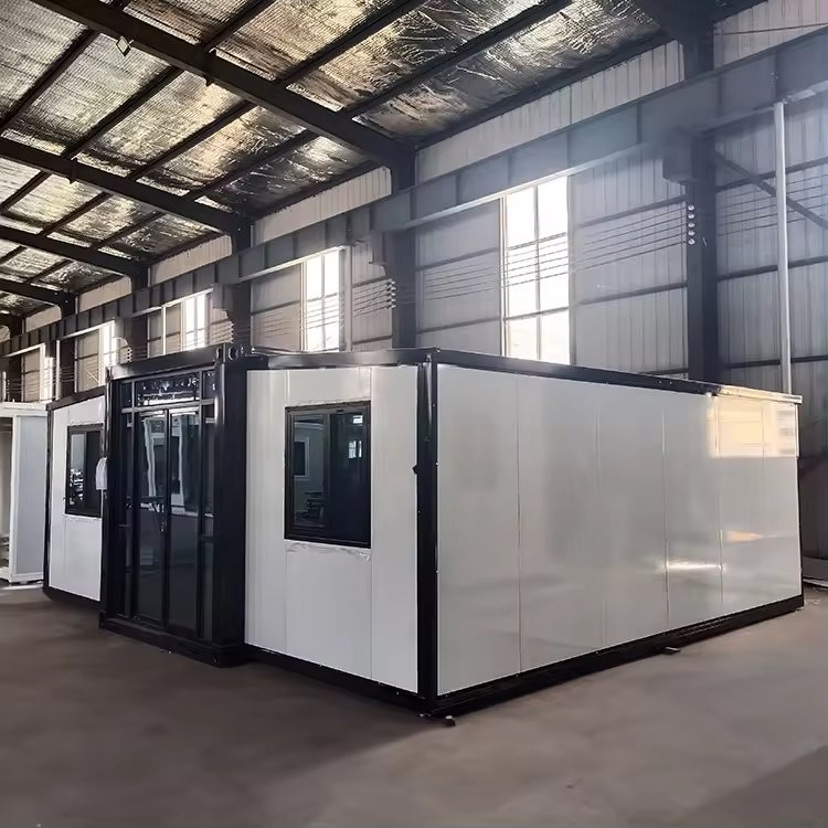 Versatile Portable Folding Container House for Easy Storage