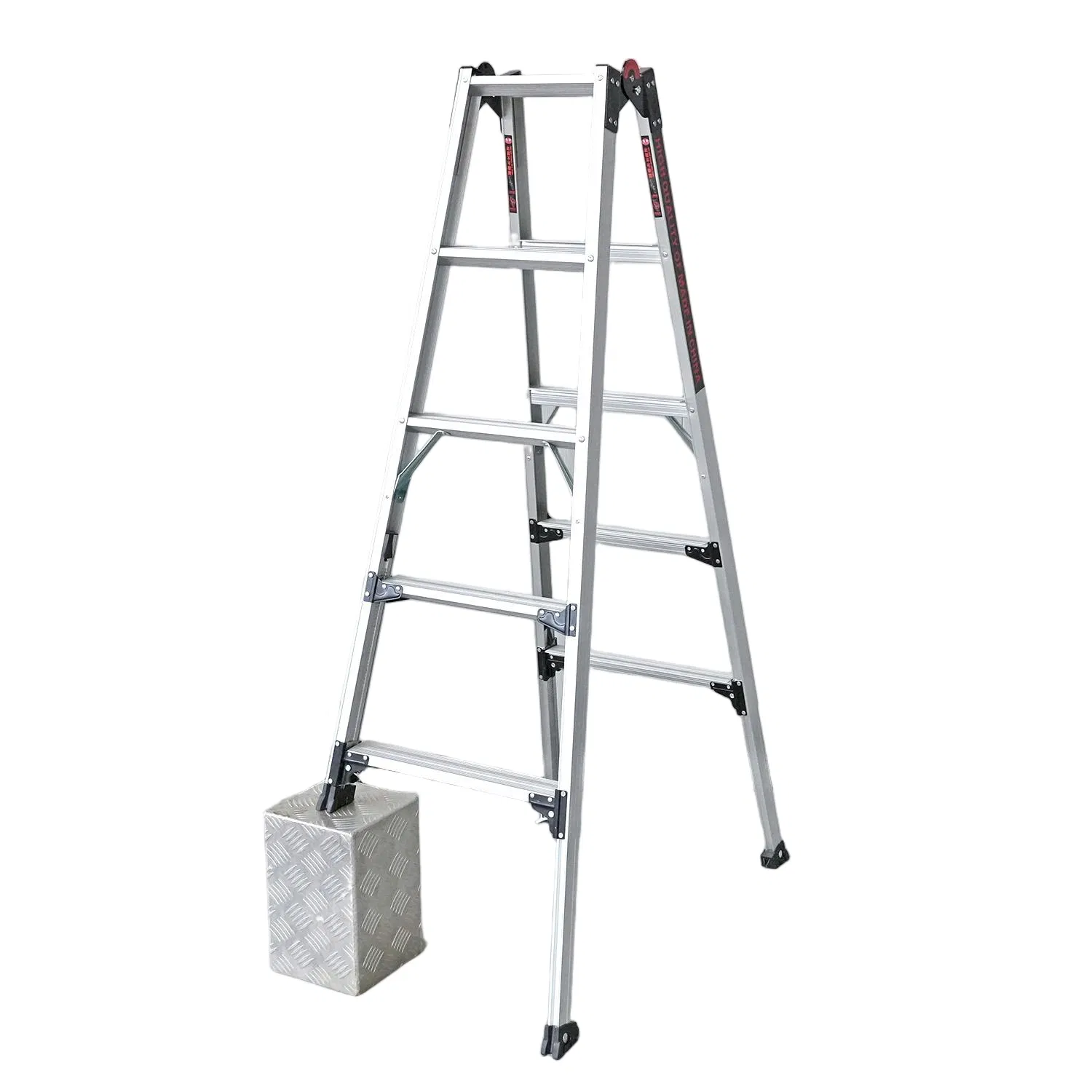 Household Use Multi Purpose Foldable Aluminum Ladder High Quality Telescopic Folding Ladder