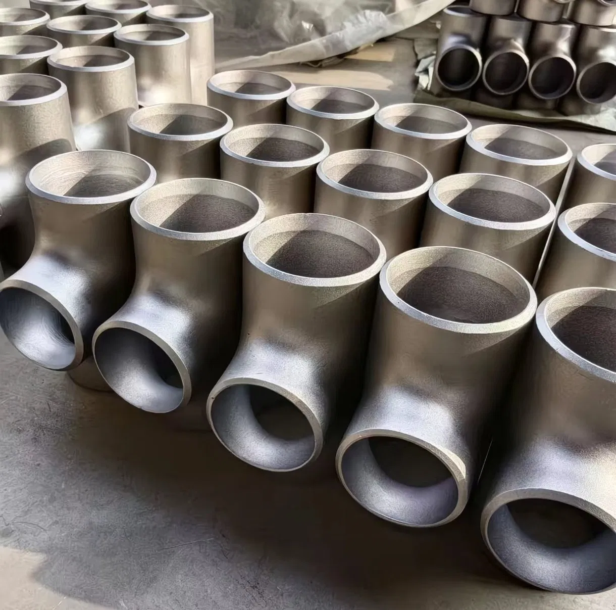 Custom 45 Degree Carbon Steel Lateral Socket Weld Reducing 1/4" Stainless 20mm 24" X 8" Reducing AISI304 Stainless Steel Equal Straight Tee