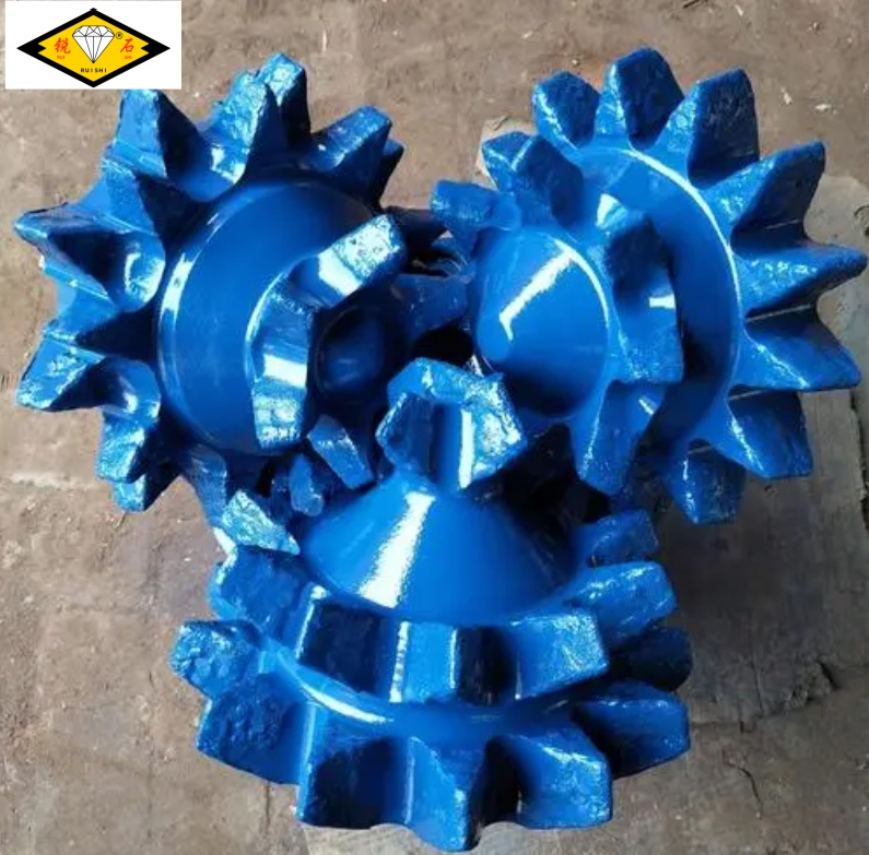 API 7-1 Milled Tooth Tricone Roller Bit 12-1/4 Inch Water Oil Gas Mining Well Drilling Bit Petroleum Well Drilling Bits