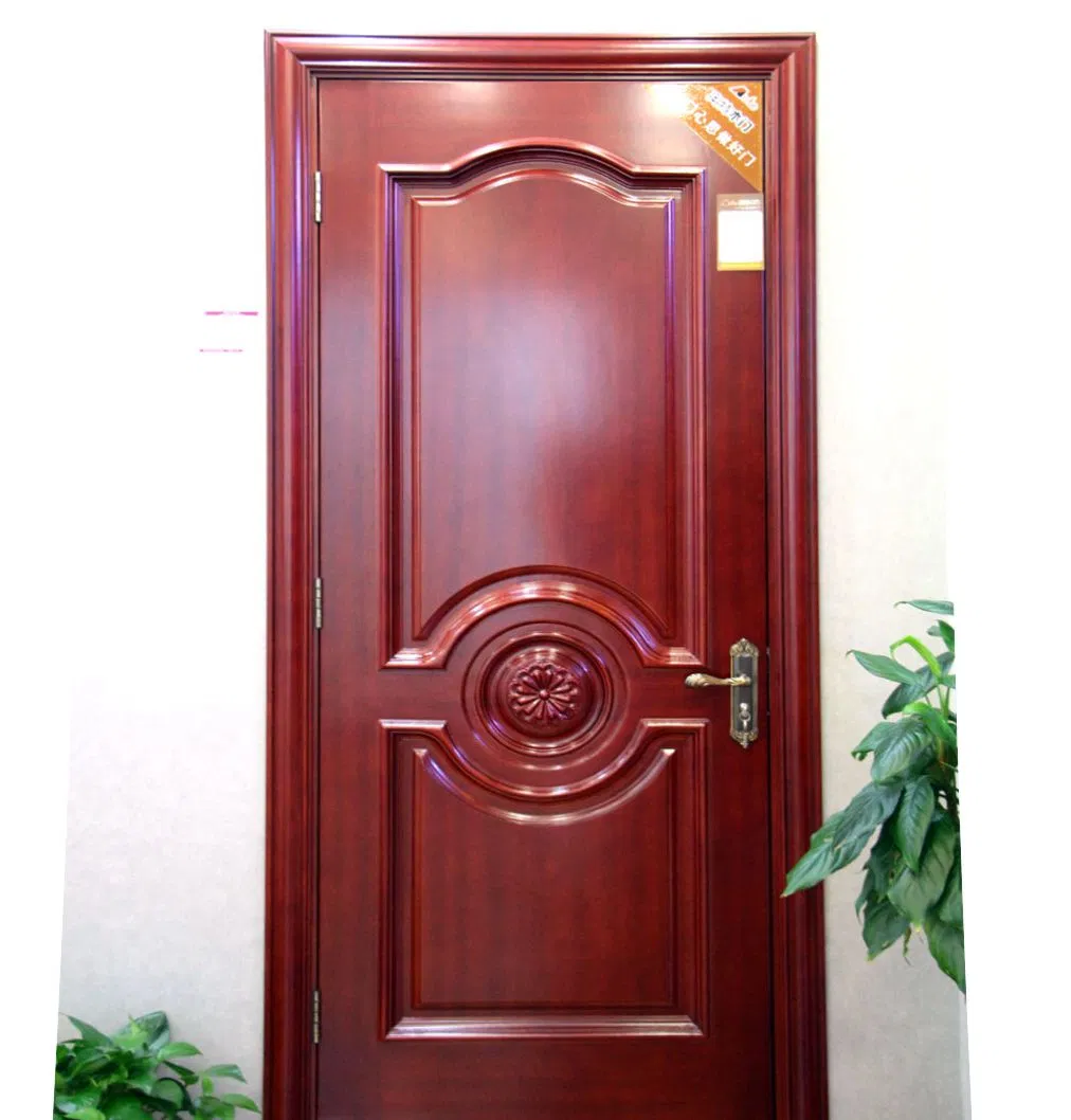 Melamine/Natural Veneer HDF Mould Door Skin Used for Home Door