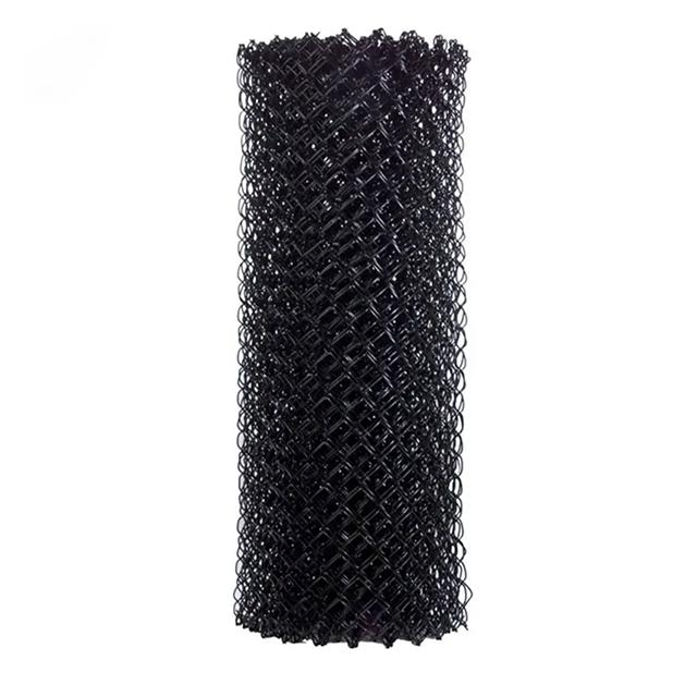 Wholesale Used 6FT Black Animal Weaving Chain Link Fence and Poles 100 Meter Roll
