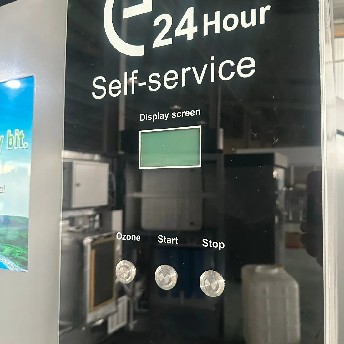 Fully Automatic Outdoor 220V Coin and Paper Money Payment Self-Service Drinking Water Vending Machine