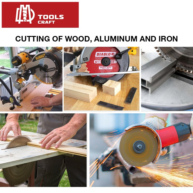 Tungsten Carbide Tip Circular Tct Saw Blades for Wood