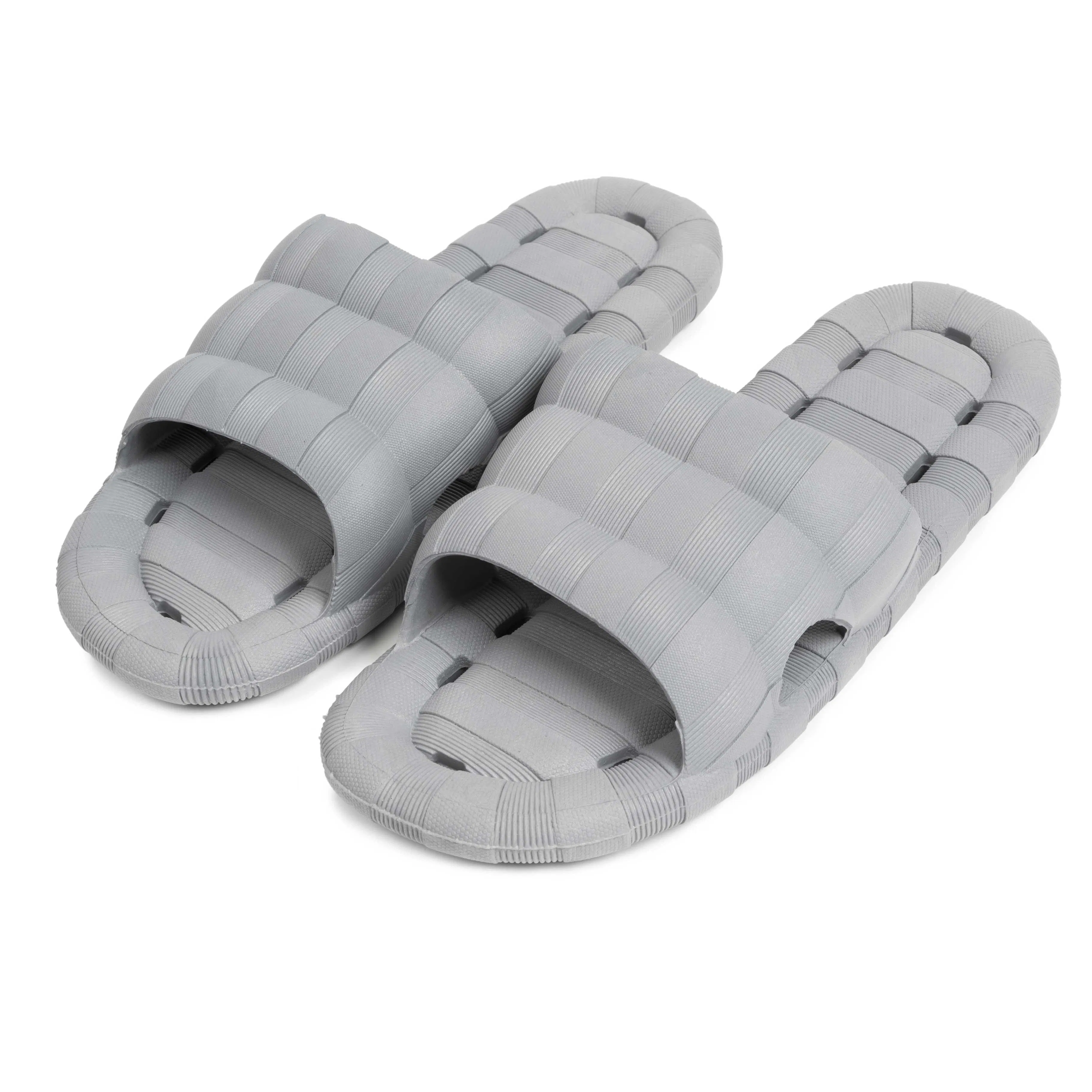 Wholesale Non Slip Quick Dry Bath Bathroom Slippers Soft Sole Massage Household Hotel Slippers Custom Contracted Comfortable