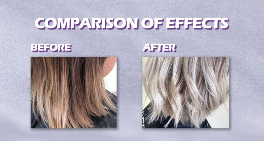 Customize Private Label Anti-Yellowing and Brighten Leave-in Hair Conditioner