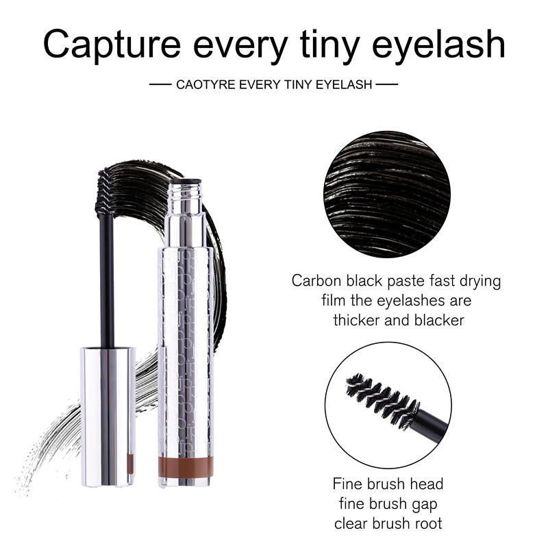 Wholesale 2025 New Long Lasting Waterproof 3D Eyelashes Fiber Long Thick Curling Mascara