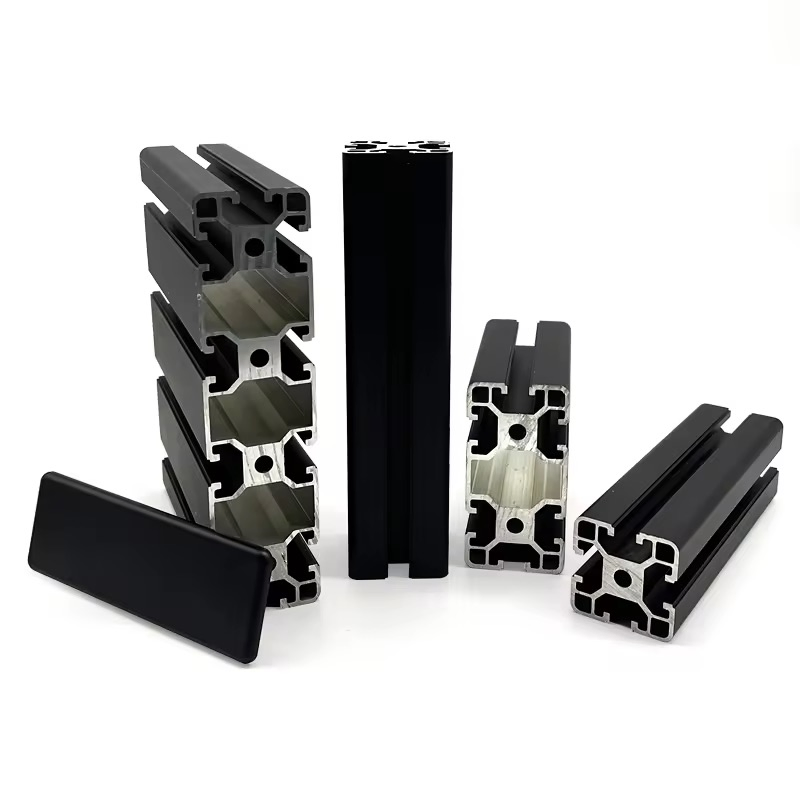 High-Quality Industrial Extruded Anodizing T-Slot Aluminum Profile for Building Material