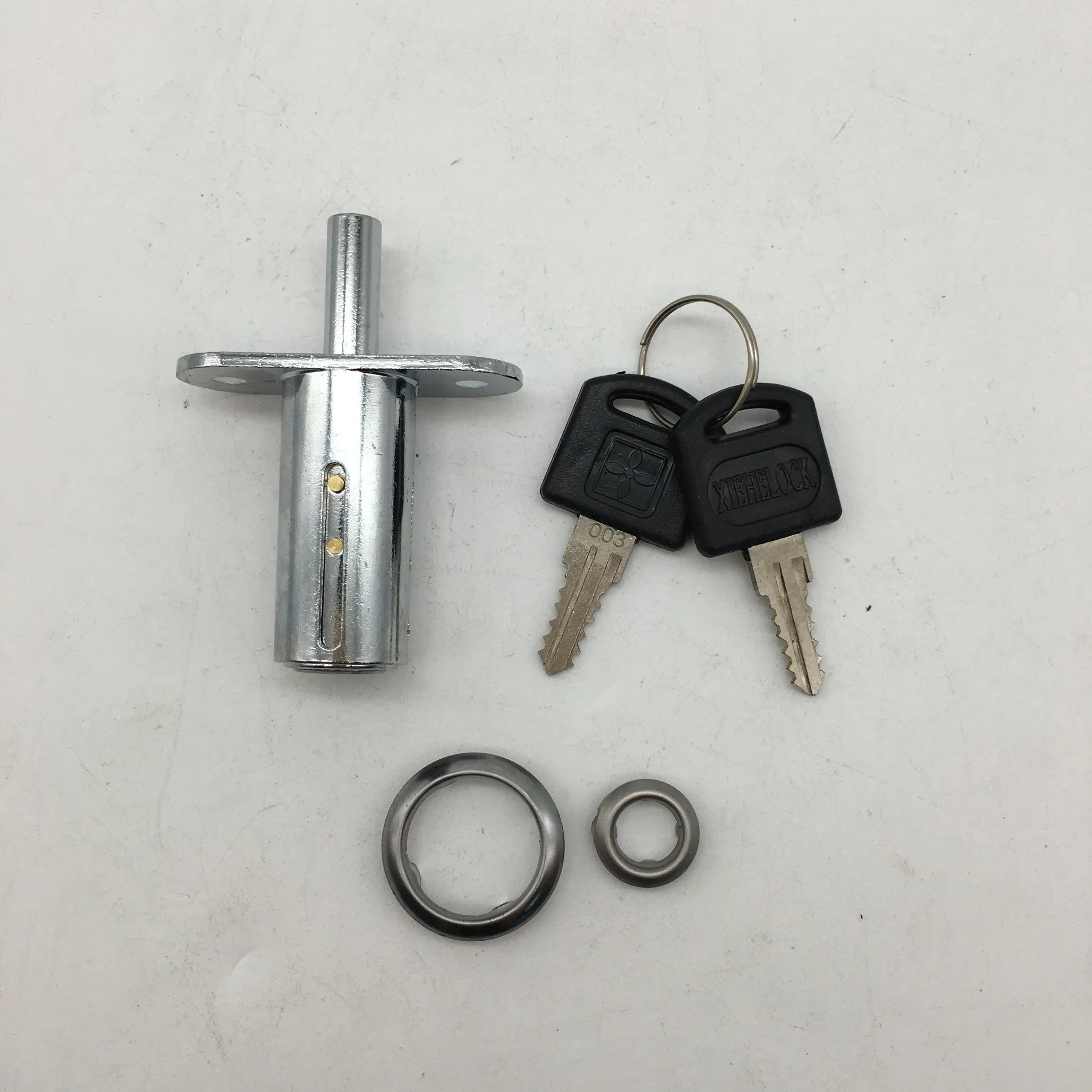 Wholesale Cabinet Wooden Door Flange Fixed Zinc Alloy Sliding Door Lock