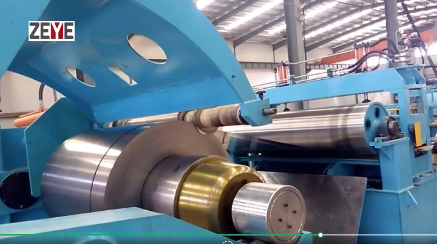 Steel Structure Hydraulic Recoiler/Leveler/Slitting and Cutting Line Made in China