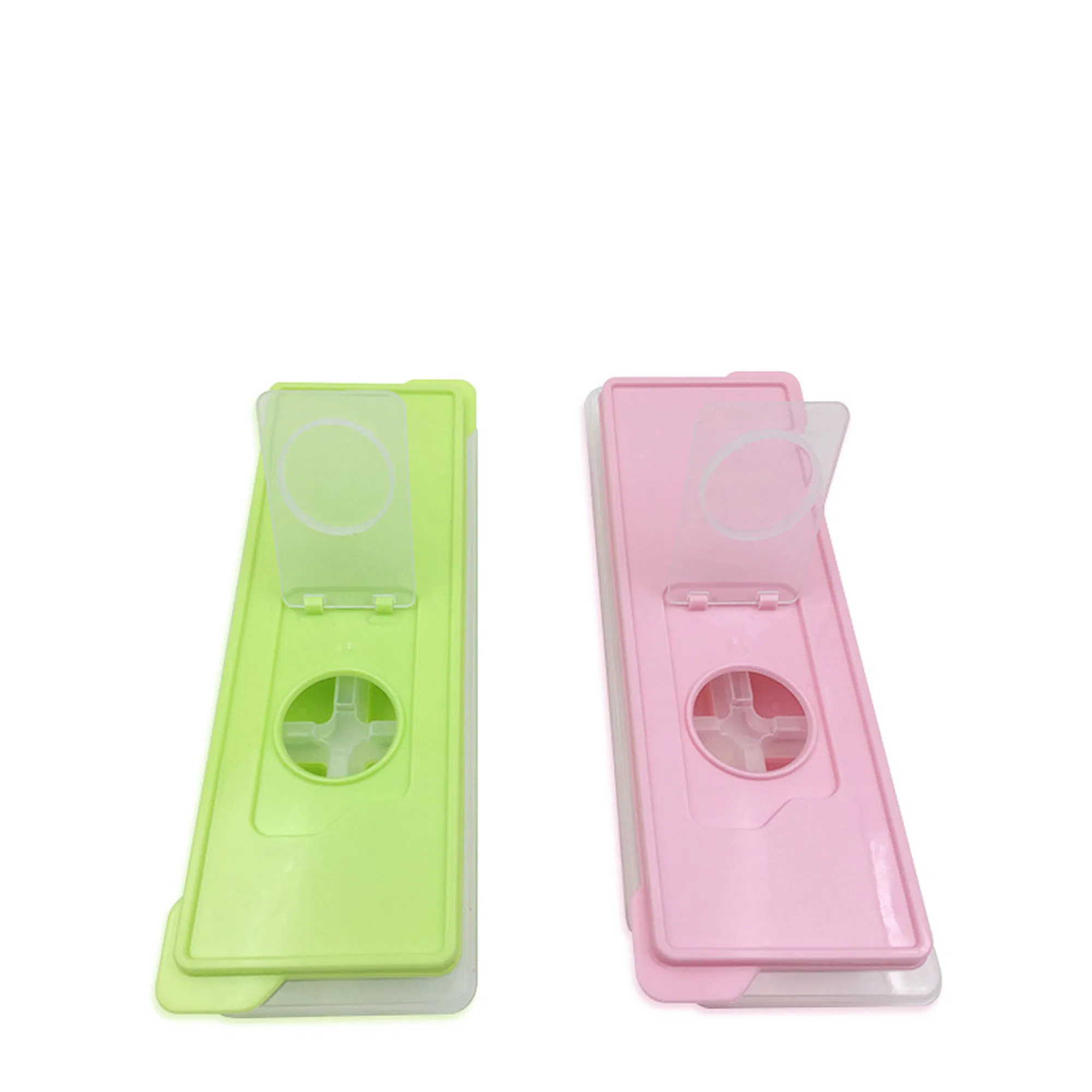 Spill-Resistant Removable Lid BPA Free Plastic Easy Release and Flexible 12-Ice Trays