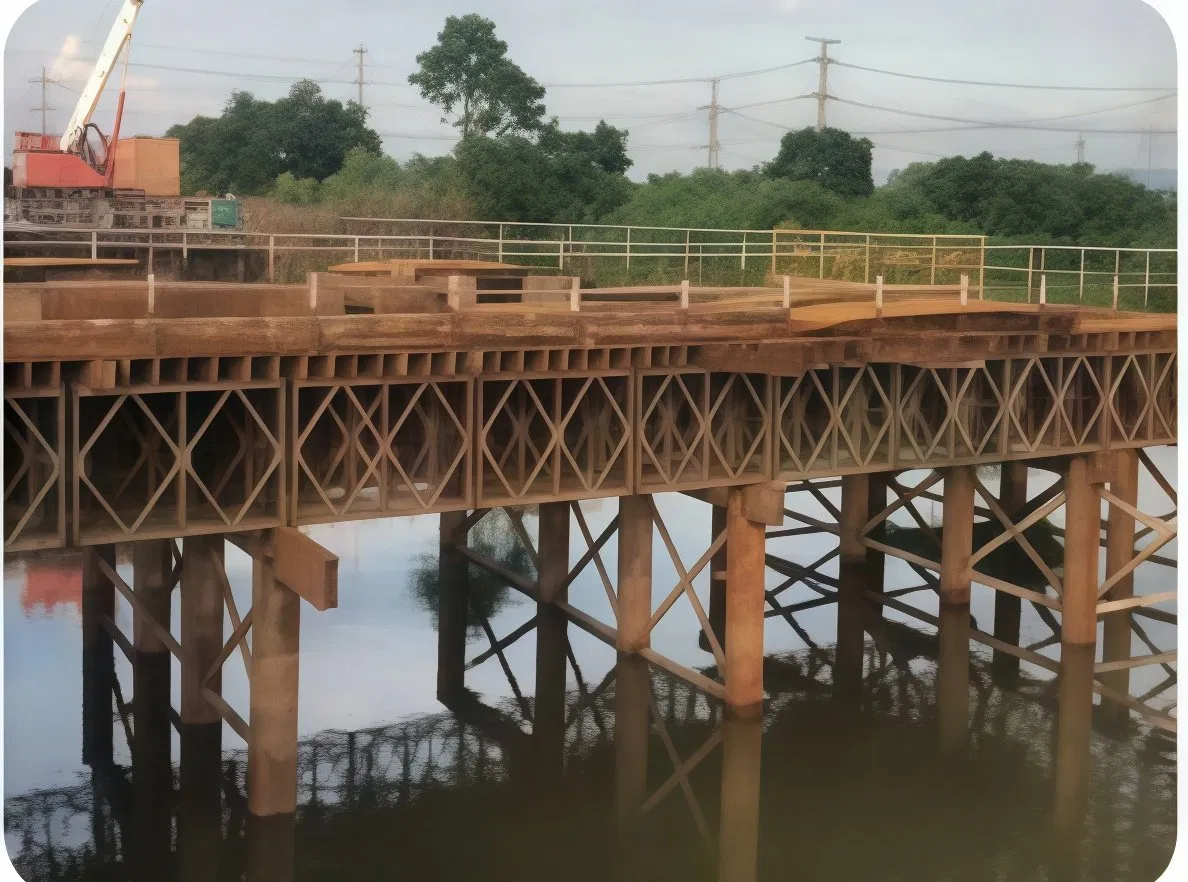 Bridgebase Temporay/Permanent Bridging Steel Structure Bridge Bailey Bridge Bailey Truss