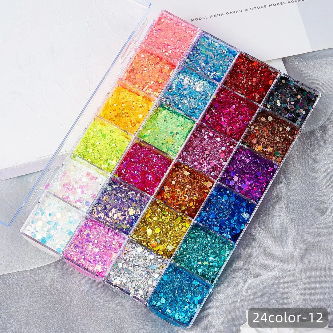 Chameleon Multichrome Glitter Gel Eyeshadow Palette